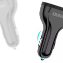 Dudao Chargeur de voiture Quick Charge Quick Charge 3.0 QC3.0 2.4A 18W 3x USB blanc (R7S blanc)