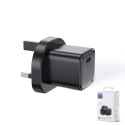 Joyroom Fast USB Wall Charger Type C 20W UK Power Delivery Quick Charge 3.0 AFC noir (L-P202)