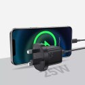 Joyroom Small Fast USB Type C PD Chargeur 25W UK Plug Noir (L-P251)