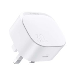 Petit chargeur rapide USB Type C PD 20 W prise britannique blanc (L-P307)