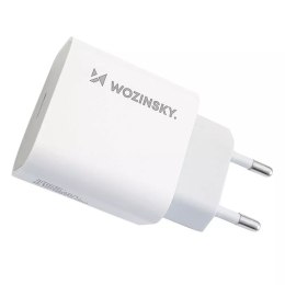 Wozinsky fast EU USB Type C Power Delivery 20W chargeur mural + câble USB Type C / Lightning câble 1m blanc