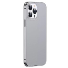 Baseus Simple Series Case étui en gel transparent iPhone 13 Pro Max noir (ARAJ000501)