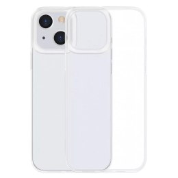 Baseus Simple Series Case étui en gel transparent iPhone 13 transparent (ARAJ000002)
