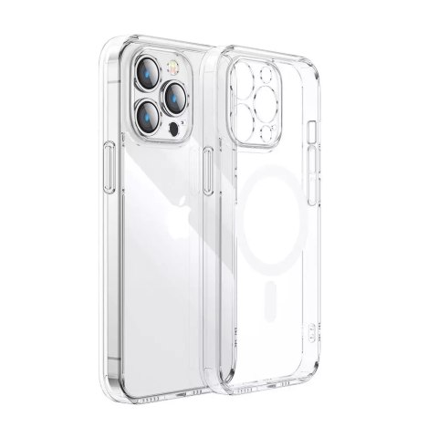 Coque magnétique Joyroom 14D Coque magnétique pour iPhone 14 Compatible avec MagSafe transparent (JR-14D5)