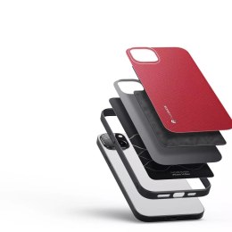 Housse Dux Ducis Fino en nylon pour iPhone 14 Plus rouge