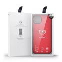 Housse Dux Ducis Fino en nylon pour iPhone 14 Plus rouge