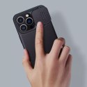 Nillkin Qin Cloth Pro Case pour iPhone 13 Pro Max Camera Protector Holster Cover Flip Cover Gris