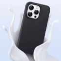 Ugreen LP627 Étui de protection en silicone soyeux Étui en caoutchouc souple en silicone pour iPhone 14 Pro Noir (90921)