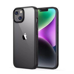 Ugreen avec cadre en gel Coque de protection améliorée Classy Clear pour iPhone 14 Plus noir (LP622)