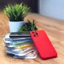 Wozinsky Color Case Silicone Flexible Durable Case pour iPhone 13 Pro Max rouge