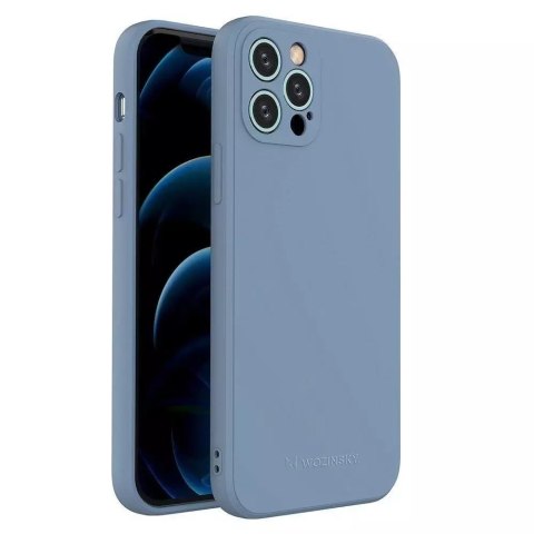 Wozinsky Color Case coque souple et durable en silicone pour iPhone 13 mini bleu