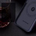 Dux Ducis Naples pour iPhone 13 Pro Max en cuir (compatible MagSafe) bleu