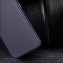 Dux Ducis Naples pour iPhone 13 Pro Max en cuir (compatible MagSafe) bleu