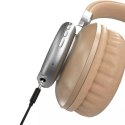Dudao wireless Bluetooth headset with micro SD card slot gold (X22 gold)