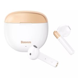 Écouteurs Baseus Encok W2 étanches IPX4 sans fil Bluetooth 5.0 TWS blancs (NGW2-02)