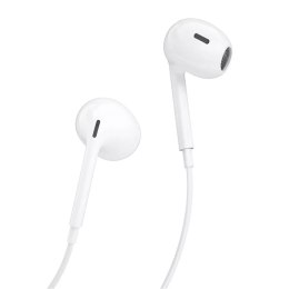 Écouteurs intra-auriculaires Dudao avec connecteur USB Type-C blanc (X14PROT)