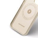 Etui en cuir Dux Ducis Roma pour iPhone 13 Pro Max élégant étui en cuir véritable blanc