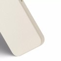 Étui en cuir Dux Ducis Roma pour iPhone 13 étui élégant en cuir véritable blanc