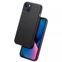 Étui en cuir Dux Ducis Roma pour iPhone 13 étui élégant en cuir véritable noir