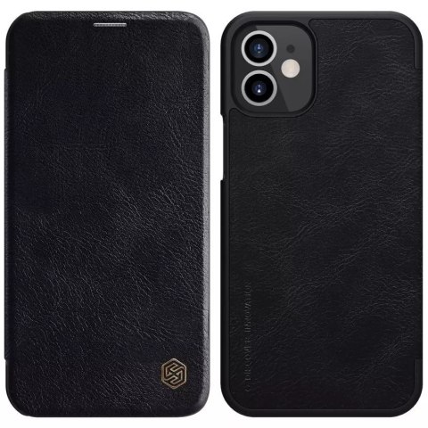 Nillkin Qin original leather case cover for iPhone 12 mini black