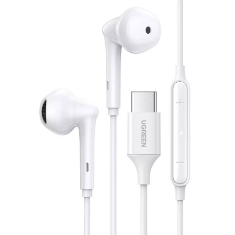 Ugreen intra-auriculaires Ugreen USB Type C avec télécommande et microphone blanc (EP101 60700)