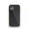 Wozinsky Color Case Etui souple et durable en silicone pour iPhone 12 Pro Max Noir