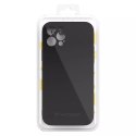 Wozinsky Color Case Etui souple et durable en silicone pour iPhone 12 Pro Noir