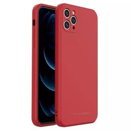 Wozinsky Color Case Silicone Flexible Durable Case pour iPhone 11 Pro Max rouge