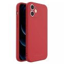 Wozinsky Color Case coque souple et durable en silicone pour iPhone 12 mini rouge