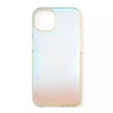 Coque Aurora pour iPhone 12 Neon Gel Blue Cover