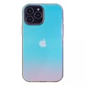 Coque Aurora pour iPhone 12 Pro Max Gel Neon Blue Cover