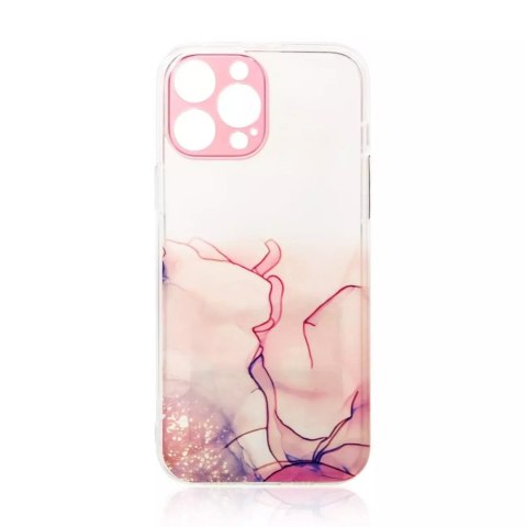 Coque Marble pour iPhone 13 Pro Gel Cover Marble Rose