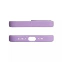 Coque design pour iPhone 13 fleuri violet