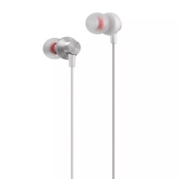 Écouteurs intra-auriculaires Remax Casque télécommandé USB Type C blanc (RM-560)