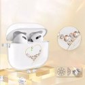 Kingxbar Wish Pods Case AirPods 3 Case avec Swarovski Crystals Cover Headphone Cover Gold