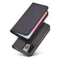 Étui pour cartes magnétiques pour iPhone 13 Pro Pouch Card Wallet Card Holder Noir