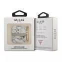 Guess GUA2HCHMAG AirPods housse gris / gris Marble Strap Collection