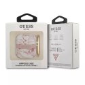 Guess GUA2HCHMAP Housse AirPods rose / rose Marble Strap Collection