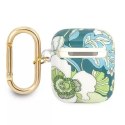 Guess GUA2HHFLN Housse AirPods vert / vert Flower Strap Collection