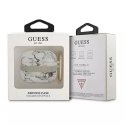 Guess GUA3HCHMAG Housse AirPods 3 gris / gris Marble Strap Collection