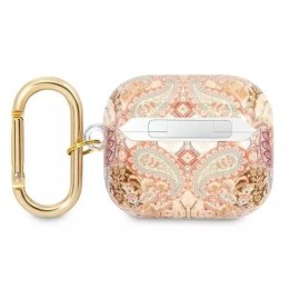 Guess GUA3HHFLD AirPods 3 couverture or / or Paisley Strap Collection