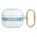 Guess GUA3HHTSB Housse AirPods 3 bleu / bleu Strap Collection