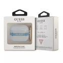 Guess GUA3HHTSB Housse AirPods 3 bleu / bleu Strap Collection