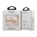 Guess GUAPHCHMAP AirPods Pro housse rose / rose Marble Strap Collection