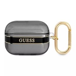 Guess GUAPHHTSK AirPods Pro housse noir / noir Strap Collection