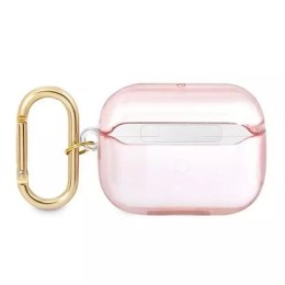 Guess GUAPHHTSP AirPods Pro housse rose / rose Strap Collection