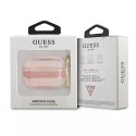 Guess GUAPHHTSP AirPods Pro housse rose / rose Strap Collection