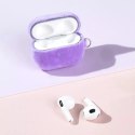 Kingxbar Plush Pods Case AirPods 3 Case Plush Cover Earphone Cover Bleu