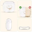 Kingxbar Wish Pods Case AirPods 3 Case avec Swarovski Crystals Cover Headphone Cover Gold