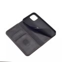 Magnet Fancy Case Case pour iPhone 12 Pro Max Pouch Wallet Card Holder Noir